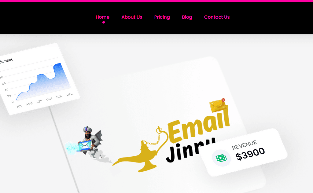 Email Jinny Home Page Website