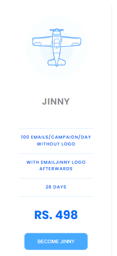 jinnny plan for bulk email email jinny