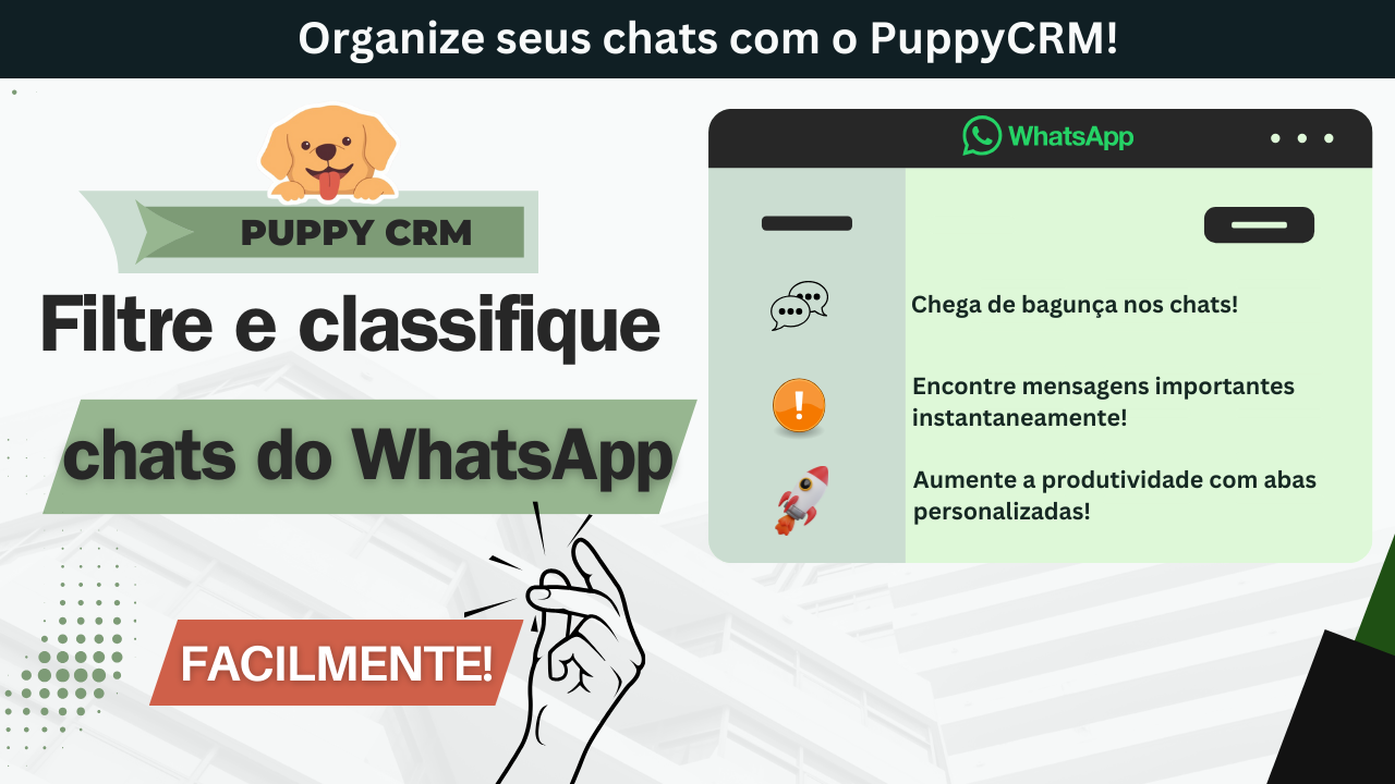 Sort & Filter WhatsApp Chats Portuguese