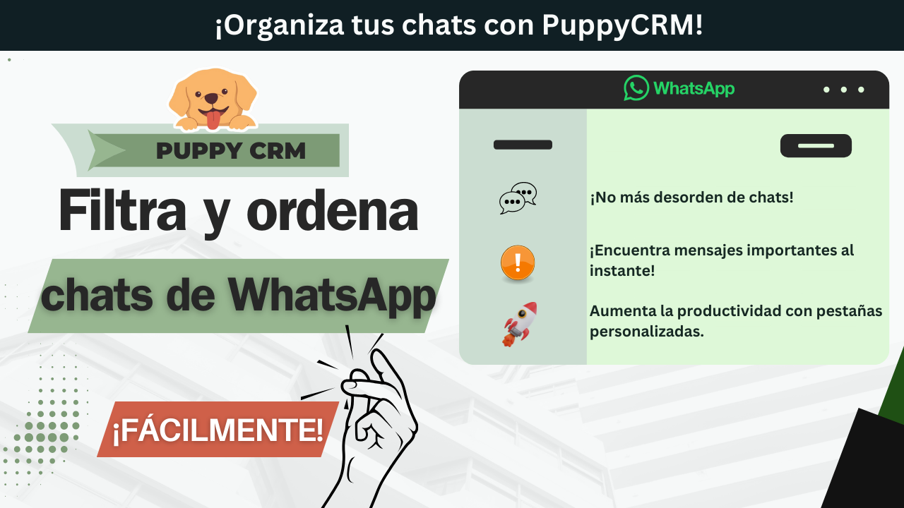 Sort & Filter WhatsApp Chats español