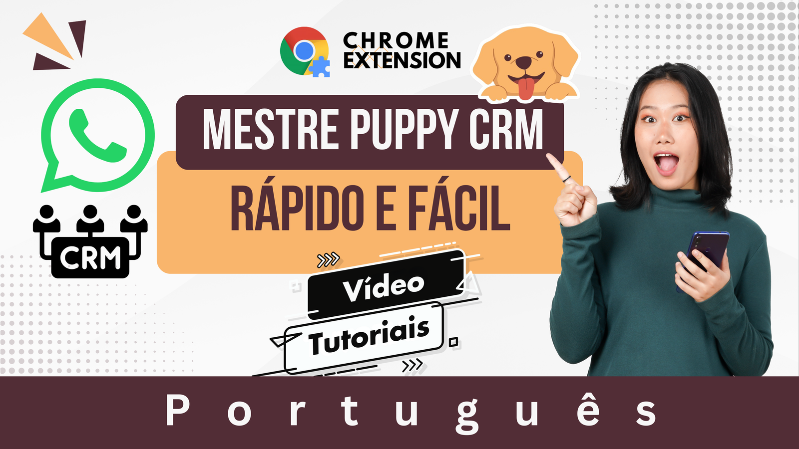Puppy CRM PortugueseTutorials