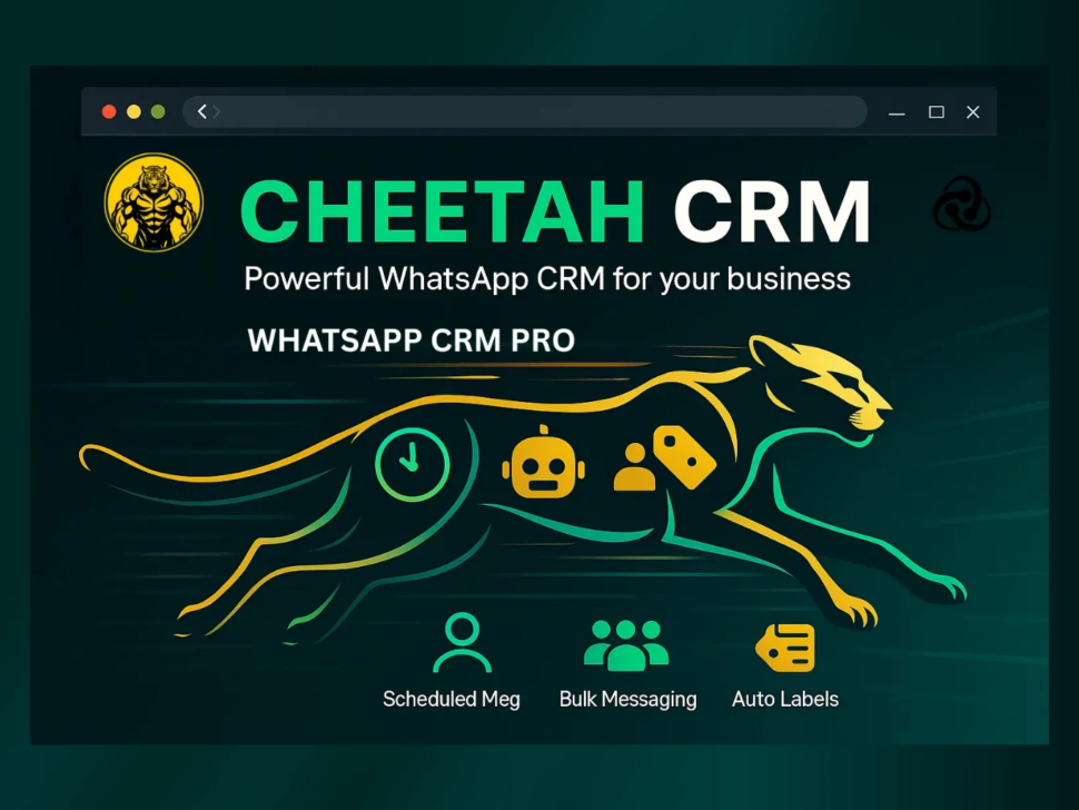 Cheetah crm - Best Whatsapp CRM Pro