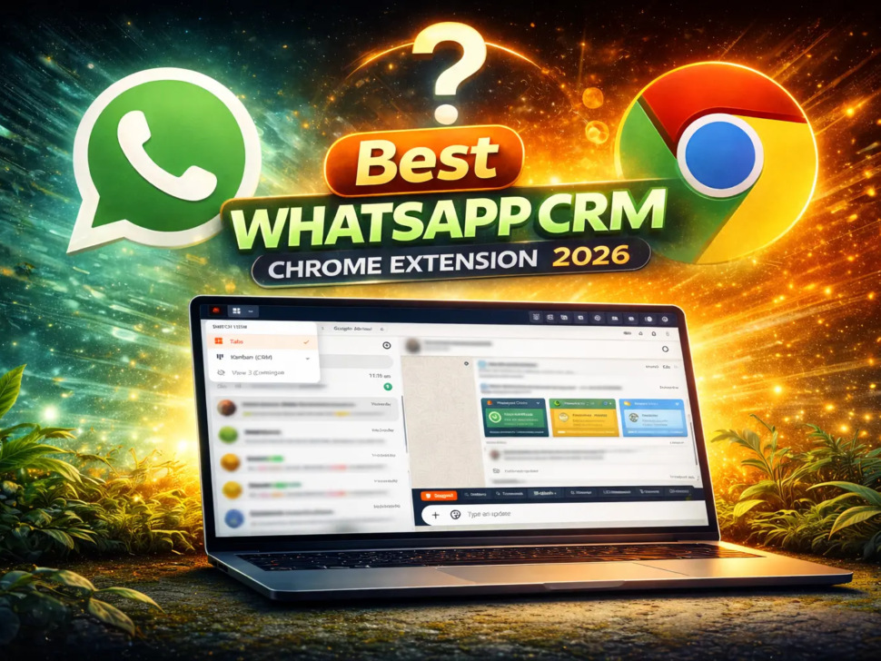 Best WhatsApp CRM Chrome Extension for 2026 – AI Chatbot, Bulk Sender