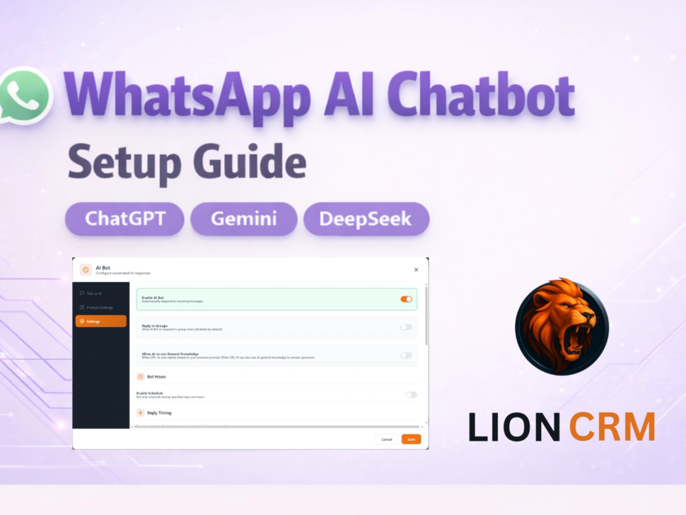 WhatsApp AI Chatbot — ChatGPT, Gemini & DeepSeek Setup Guide (2026)